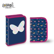 Несесер S-COOL с 1 цип, 32 части, "Butterfly"