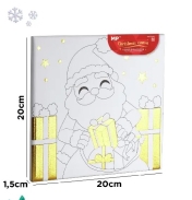 Коледно Платно за оцветяване MP с рамка