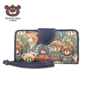 Портмоне HENNEY BEAR "Green Bear"