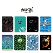 Tетрадки, А5, 40 листа SCOOL® ГКВ, М.К. МОМЧЕ, МИКС