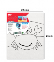 Платно за рисуване MP Artix с рамка РАК, 280 g/m², 20х25 см.