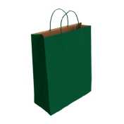 Подаръчна торбичка IPA - Крафт, зелена, L
