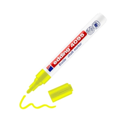 Тебеширен маркер edding®4095 за черна дъска и стъкло 2-3 mm