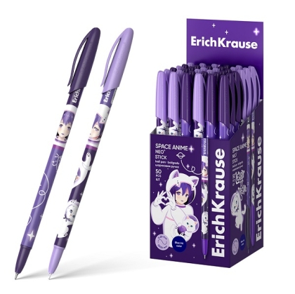 Химикалка ErichKrause Neo® Space Anime 0.7 mm (в кутия 50 бр.)