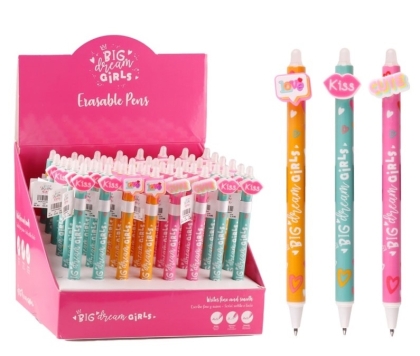 Aвтоматична изтриваема химикалка MP Big Dreams Girls 0.5 mm
