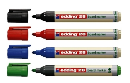 Маркер edding® 28 EcoLine за бяла дъска и флипчарт