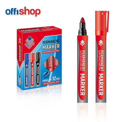 Перманентен маркер OFFISHOP бъл връх, 2-4 mm