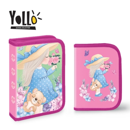 Несесер YoLLo с 1 цип, 30 части GIRLY