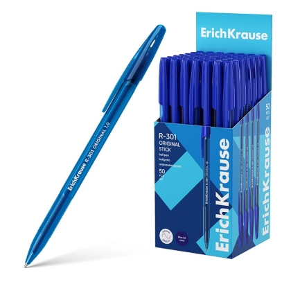 Химикалка ErichKrause® R-301 Original 1.0 mm, (кутия 50 бр.)