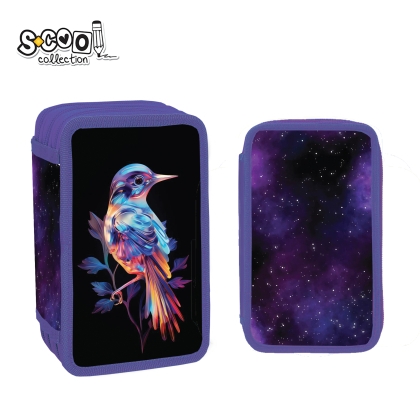 Несесер S-COOL с 3 ципа, 39 части "Birdy"