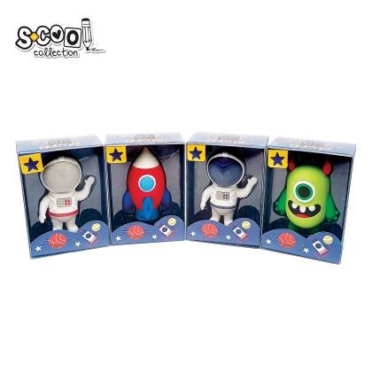 Гума играчка SCOOL “SPACE FRIENDS”