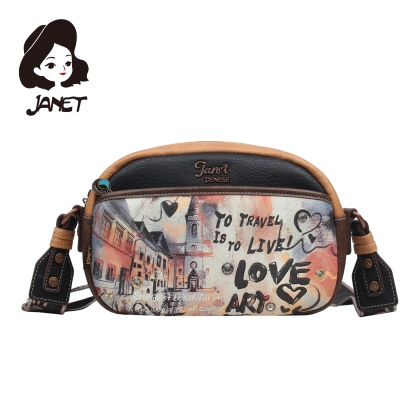 Чанта JANET " ART GALLERY"