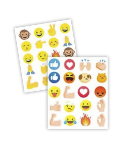 Стикери MP за декорация "Eмотикон Микс"