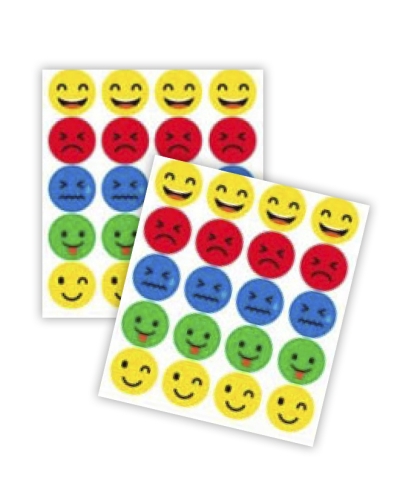 Стикери MP за декорация "Eмотикон Звезди"