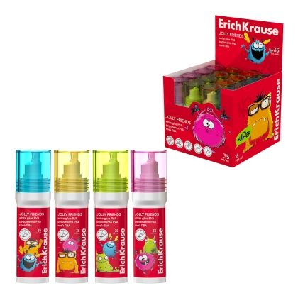 Бяло PVA лепило Jolly Friends