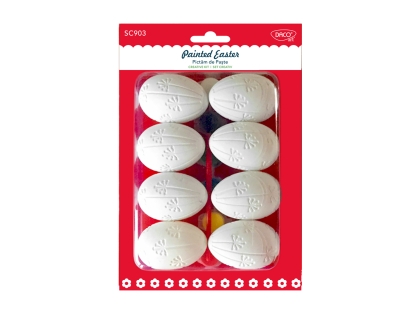 Творчески комплект Daco „Пластмасови великденски яйца“ 🐣🎨