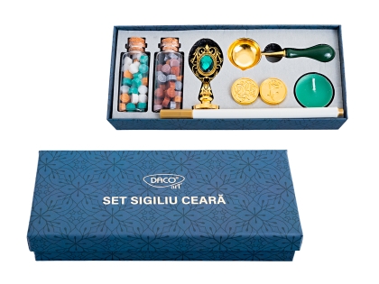 Луксозен комплект за восъчни печати Daco 