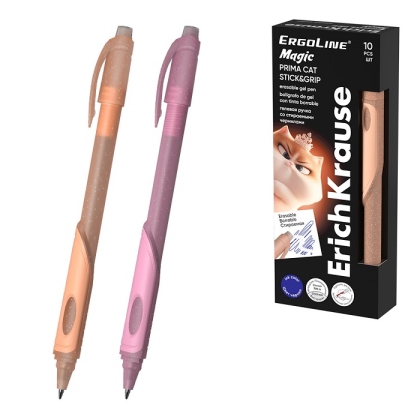 Автоматична изтриваема гел химикалка ErichKrause ErgoLine® Prima Cat 0.5mm
