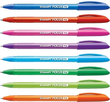 Химикалка LUXOR Focus ICY, 1.0 mm