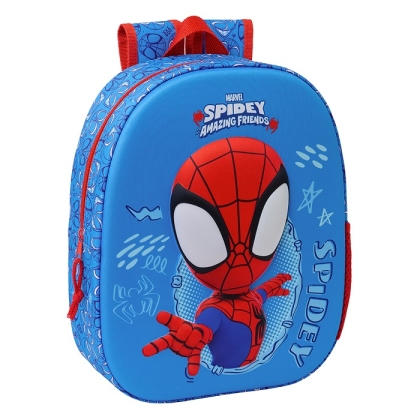 Детска раница SAFTA SPIDEY 3D, 8.6L