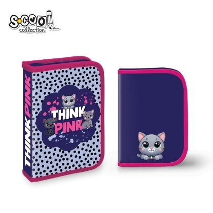Несесер с 1 цип SCOOL® THINK PINK 32 части