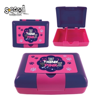 Кутия за храна SCOOL® THINK PINK