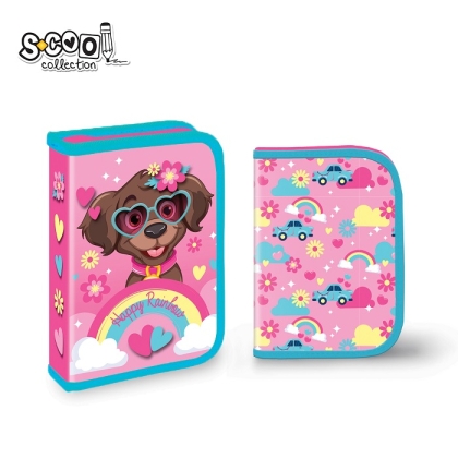 Несесер с 1 ципа SCOOL® LITTLE PUPPY, празен