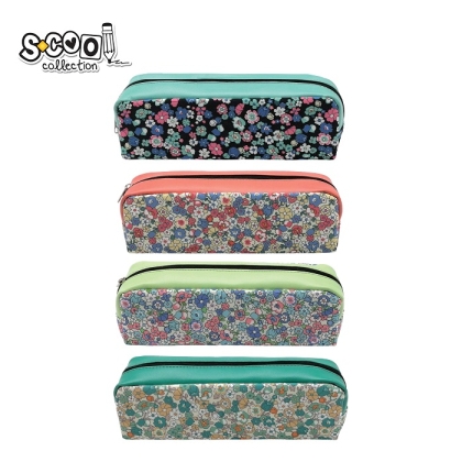 Несесер с 1 цип SCOOL® FLOWERS, празен
