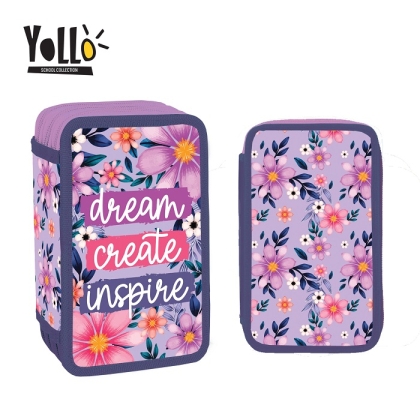 Несесер с 3 ципа YoLLo® DREAM, 38 части