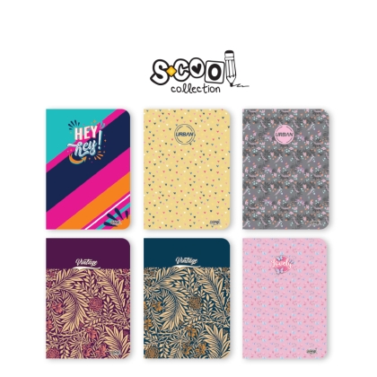Тетрадки SCOOL А4,60л.,РЕД