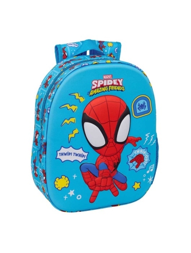 Детска раница SAFTA 3D SPIDEY, 8.64 литра