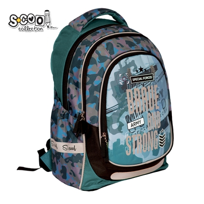 Анатомична раница S-COOL LIGHT BRAVE AND STRONG, 19L