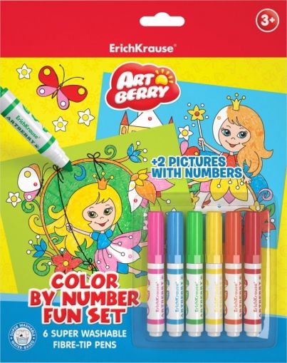 Koмплект "Color by number" за момичета
