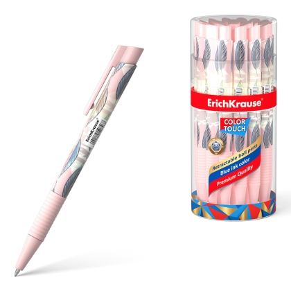 Aвтоматична химикалка ErichKrause ColorTouch® Flora, 0.7мм