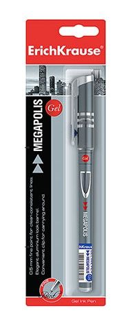 Химикалка  MEGAPOLIS GEL 0.5mm блистер