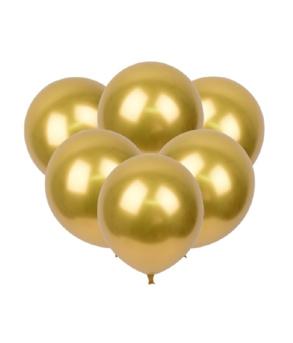 Латексови балони, златни