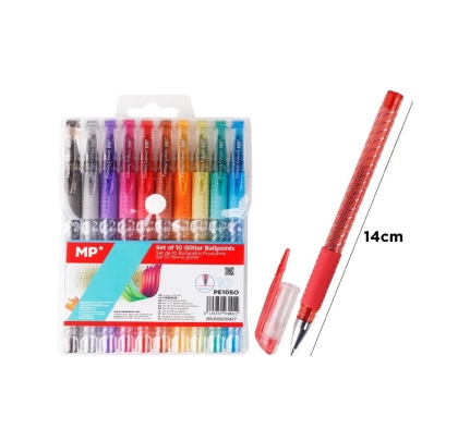 Комплект химикалки  MP БРОКАТ 10 цвята
