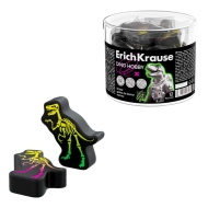 Гума ErichKrause® Dino Hobby (тубос 12 бр.)