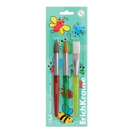Комплект четки ErichKrause® Baby, блистер, 3 броя