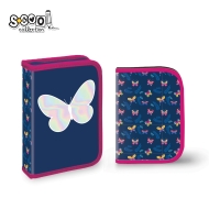 Несесер S-COOL с 1 цип, 32 части, "Butterfly"