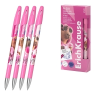 Гел химикалка с изтриваемо мастило ErichKrause R-301 Magic Gel Stick CapyBarbara 0.5мм (кутия 12 бр.)