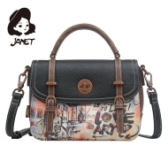 Чанта JANET " ART GALLERY"
