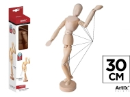 Дървен модел MP Artix на човешко тяло 30см