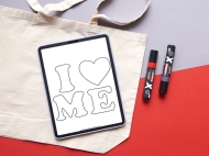 Комплект мултимаркери edding® 6900 X, 2 маркера, червен и сив, с връх 5-10mm