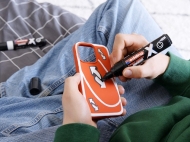 Комплект мултимаркери edding® 6900 X, 2 броя, черен и бял, с връх 2-10mm