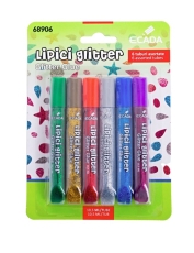 Брокатено лепило Escada 6 цвята x 10.5 гр.