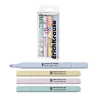 Комплект текст маркери ErichKrause® Visioline V-17 Light Milky, 4 цвята