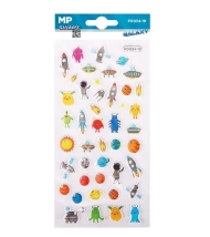 3D стикери MP за декорация - КОСМОС