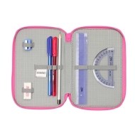 Несесер с три ципа SAFTA KUROMI, 37 части