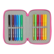 Несесер с три ципа SAFTA KUROMI, 37 части